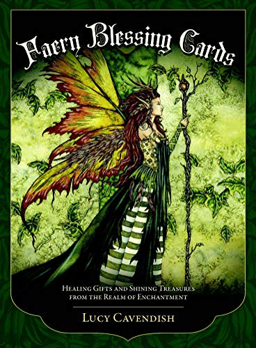 Imagen de archivo de FAERY BLESSING CARDS: Healing Gifts and Shining Treasures from the Realm of Enchantment (435 cards guidebook, boxed) a la venta por Front Cover Books