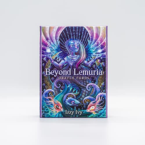Stock image for Beyond Lemuria Oracle Cards: New-Earth Codes and Wisdoms for Our Ancient Future - 56 cards & 148-page guidebook, packaged in a hardcover box. [Cards] Izzy Ivy for sale by RareCollectibleSignedBooks