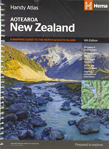 analyse vaak Hubert Hudson New Zealand Handy Atlas Hema Ring bound - Hema Maps: 9781925625042 -  AbeBooks