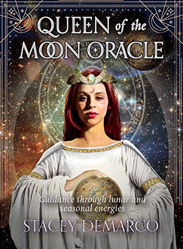 Stock image for Queen of the Moon Oracle: Guidance through Lunar and Seasonal Energies (Rockpool Oracle Card Series) for sale by HPB-Ruby