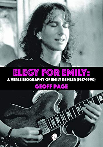 Stock image for Elegy for Emilia: A Verse Biography of Emily Remler (1957-1990) for sale by GF Books, Inc.
