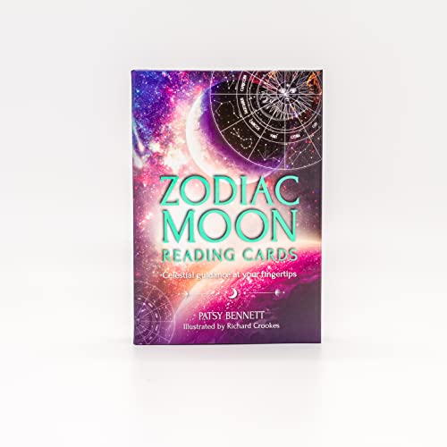 Beispielbild fr Zodiac Moon Reading Cards: Celestial guidance at your fingertips zum Verkauf von WeBuyBooks