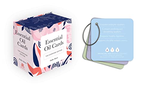 9781925946475: Essential Oil Cards: The Everyone Edition Full-color Cards With Metal Ring-hold