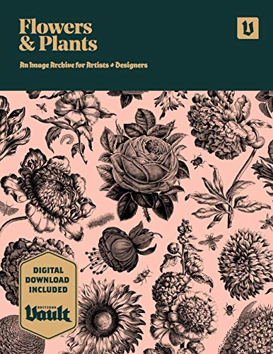 Imagen de archivo de Flowers and Plants: An Image Archive of Botanical Illustrations for Artists and Designers a la venta por WorldofBooks