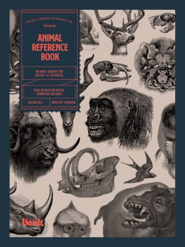 

Animal Reference Book for Tattoo Artists, Illustrators and Designers: An Image Archive of 627 Downloadable Animal Images