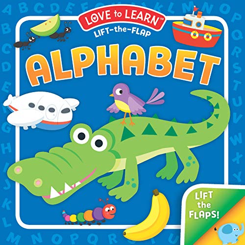 Beispielbild fr Lift-the-Flap Alphabet (Board Book) (Love to Learn) zum Verkauf von Goodwill of Colorado