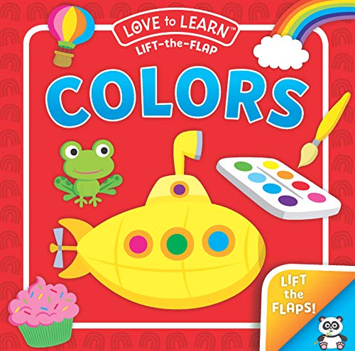 Beispielbild fr Lift-the-Flap Colors (Board Book) (Love to Learn) zum Verkauf von Zoom Books Company