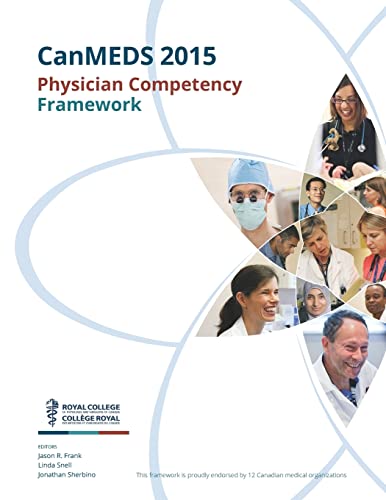 Imagen de archivo de CanMEDS 2015 Physician Competency Framework a la venta por Books Unplugged