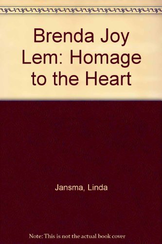 Imagen de archivo de Brenda Joy Lem Homage to the Heart a la venta por A Good Read