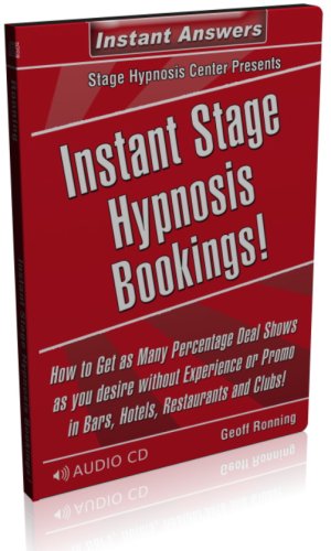 Instant Stage Hypnosis Bookings (9781926636047) by Geoffrey Ronning