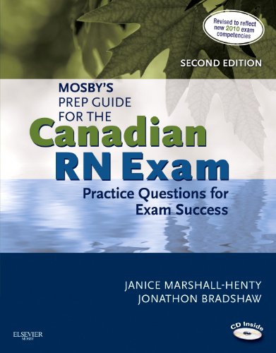 Imagen de archivo de Mosby's Prep Guide for the Canadian RN Exam : Practice Questions for Exam Success a la venta por Better World Books