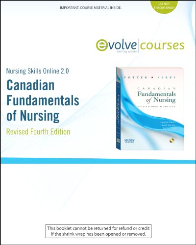 Beispielbild fr Nursing Skills Online 2.0 for Canadian Fundamentals of Nursing - Revised Reprint (User Guide and Access Code) zum Verkauf von Better World Books