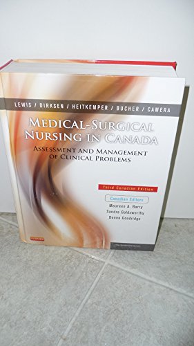 Stock image for Medical-Surgical Nursing in Canada, 3e [Hardcover] for sale by Your Online Bookstore