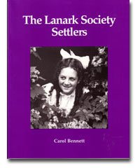 Imagen de archivo de The Lanark Society Settlers a la venta por SecondSale