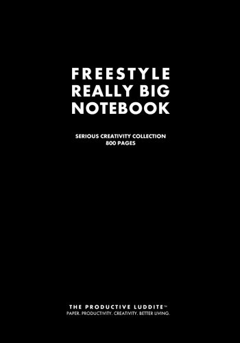 Imagen de archivo de Freestyle Really Big Notebook: Serious Creativity Collection. 800 Pages. a la venta por Books From California