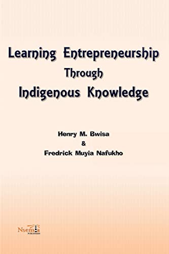 Imagen de archivo de Learning Entrepreneurship Through Indigenous Knowledge a la venta por Lucky's Textbooks