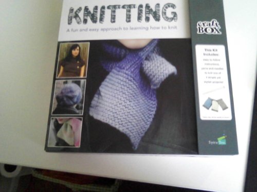 Beispielbild fr Knitting: A Fun and Easy Approach to Learning How to Knit (Craft Box) zum Verkauf von Better World Books: West