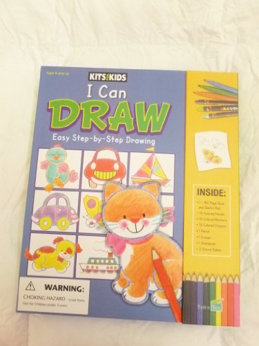 I Can Draw: Easy Step-by-Step Drawing (Kits for Kids): 9781927010624 -  AbeBooks