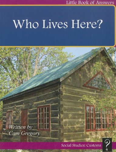 Stock image for Who Lives Here? (Little Books of Answers: Level a) for sale by Wonder Book