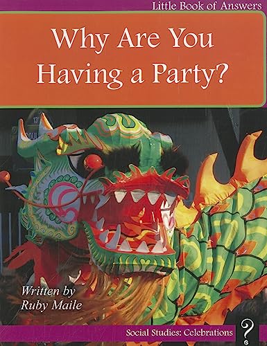 Stock image for Why Are You Having a Party? (Level B) for sale by Ezekial Books, LLC