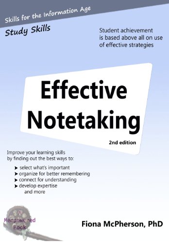 Imagen de archivo de Effective notetaking 2nd ed: Strategies to help you study effectively a la venta por HPB-Emerald