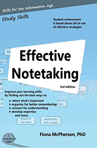 Imagen de archivo de Effective Notetaking (Study Skills) a la venta por BooksRun