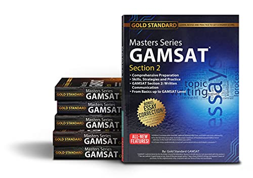 Stock image for Masters Series GAMSAT Section 2 Preparation by Gold Standard GAMSAT: GAMSAT Section 2 Written Communication Preparation: Learn, Revise and Practice, . Series GAMSAT by Gold Standard GAMSAT) for sale by GF Books, Inc.