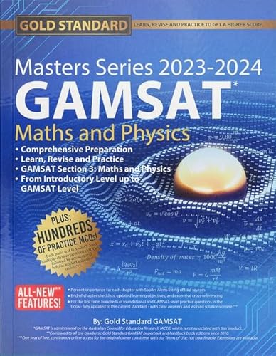 Beispielbild fr Masters Series 2023-2024 GAMSAT Maths and Physics zum Verkauf von Blackwell's