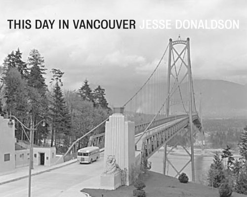 Stock image for This Day in Vancouver for sale by Companion Books