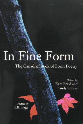 Stock image for In Fine Form: The Canadian Book of Form Poetry for sale by ThriftBooks-Dallas