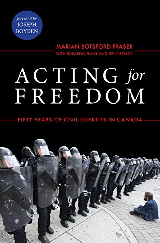 Imagen de archivo de Acting for Freedom: Fifty Years of Civil Liberties in Canada a la venta por Bay Used Books