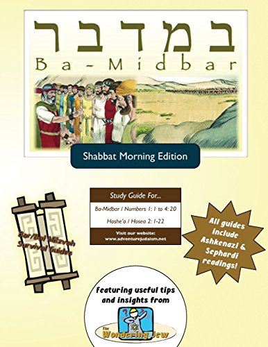 9781928027157: Bar/Bat Mitzvah Survival Guides: Bamidbar (Shabbat am)