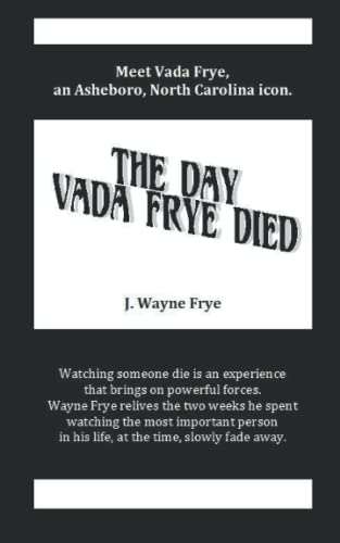 9781928183594: The Day Vada Frye Died