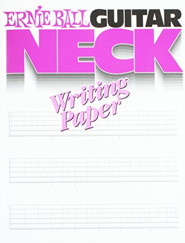 Stock image for Ernie Ball Guitar Neck Writing Paper for sale by ThriftBooks-Dallas