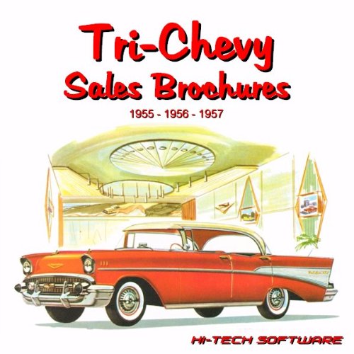 9781928618836: Chevrolet Tri-Chevy Sales Brochures 1955 - 1956 - 1957