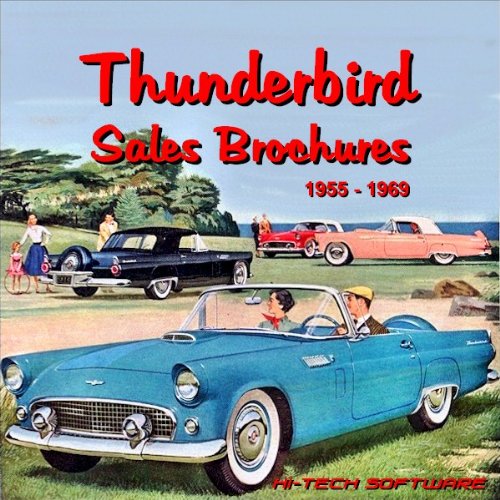 Beispielbild fr Ford Thunderbird Sales Brochures 1955 - 1969 zum Verkauf von Revaluation Books