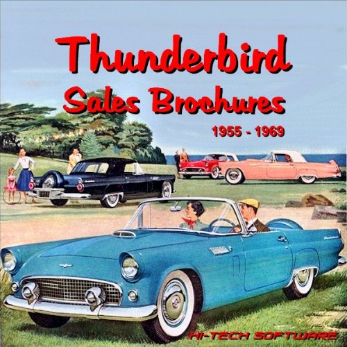 Stock image for Ford Thunderbird Sales Brochures 1955 - 1969 for sale by Revaluation Books
