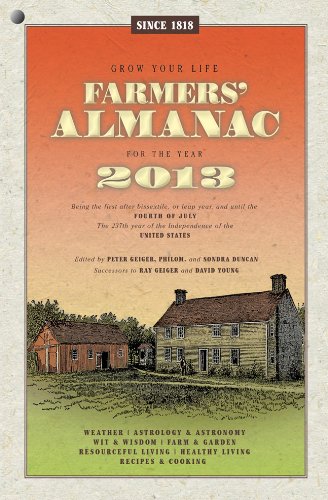 Stock image for Farmers' Almanac 2013 for sale by HPB Inc.