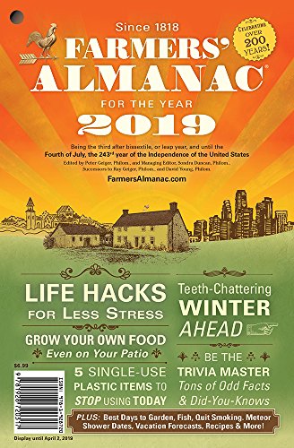 Imagen de archivo de Farmers Almanac 2019 a la venta por SecondSale