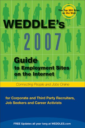 9781928734390: Weddle's Guide to Association Web Sites: For Recruiters & Job Seekers