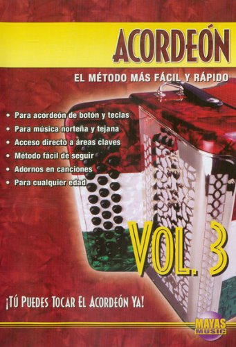 Acordeon: Tu Puedes Tocal El Acordeon Ya! (Spanish Language Edition), Dvd (9781928827559) by Mendoza, Cuco; Martinez, Enrique