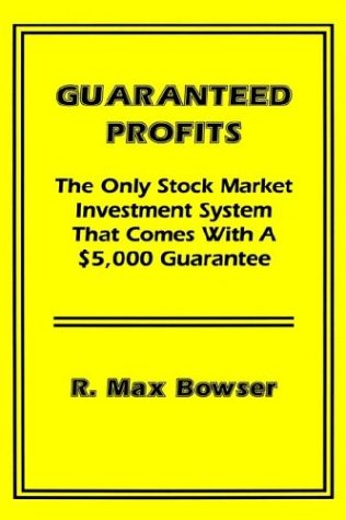 Beispielbild fr Guaranteed Profits with Small Stocks: The Only Stock Market Investment System That Comes with a $5,000 Guarantee zum Verkauf von ThriftBooks-Dallas