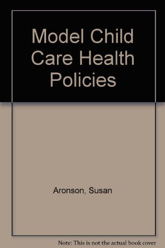 Stock image for Model Child Care Health Policies for sale by HPB-Red