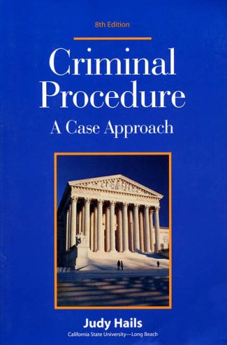 Stock image for Criminal Procedure: A Case Approach for sale by Off The Shelf