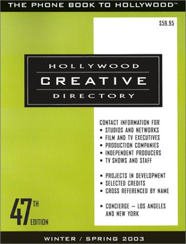 Stock image for "Hollywood Creative Directory: Winter, Spring 2003" for sale by Hawking Books