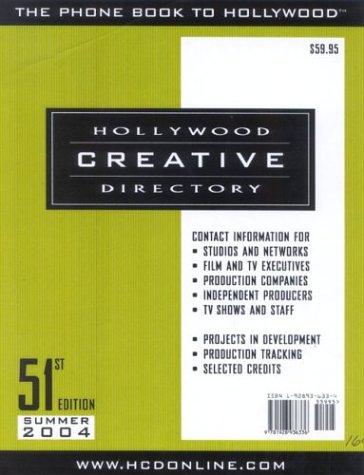 9781928936329: Hollywood Creative Directory (Hollywood Creative Directory: Summer)