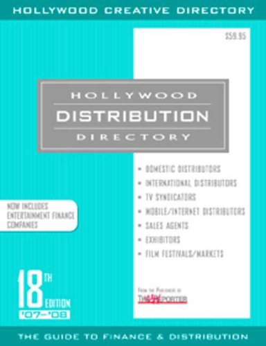 Stock image for Hollywood Distribution Directory 2007-2008 (Hollywood Distributors Directory) Hollywood Creative Directory Staff for sale by Langdon eTraders