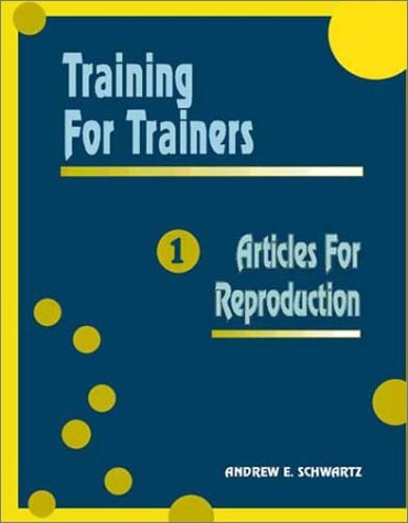 Stock image for Training Articles for Reproduction: Copy This Book for sale by Revaluation Books