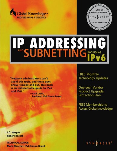 Imagen de archivo de IP Addressing and Subnetting Inc Ipv6: Including Ipv6 a la venta por ThriftBooks-Atlanta