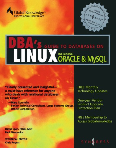 Beispielbild fr A DBA's Guide to Databases under Linux zum Verkauf von Better World Books